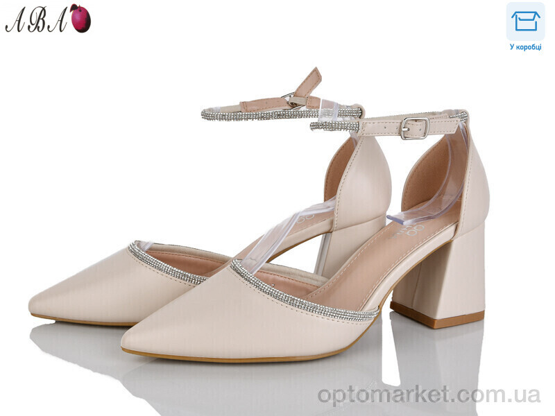 Купить Туфлі жіночі QQ9ABA2-3 Панда бежевий, фото 1