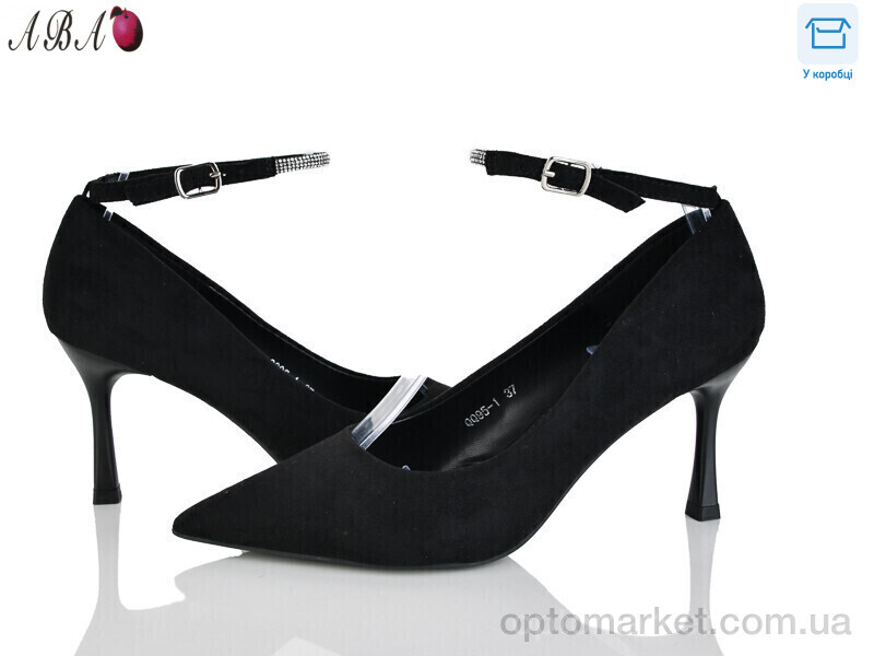 Купить Туфлі жіночі QQ9ABA5-1 Панда чорний, фото 1