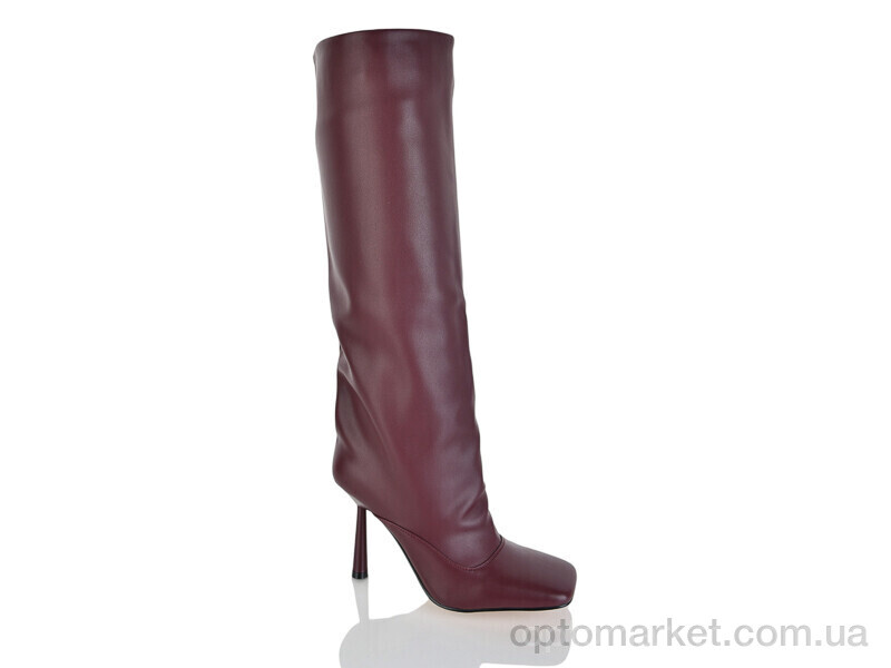 Купить Чоботи жіночі QX981-58 Teetspace бордовий, фото 1