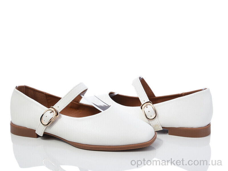 Купить Балетки жіночі R007-2 Loretta білий, фото 1
