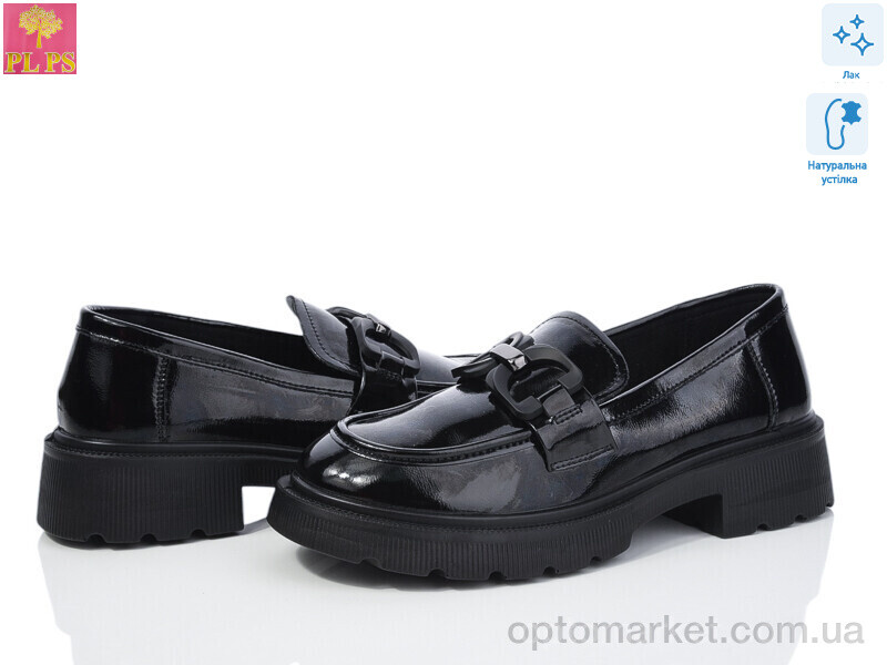Купить Туфлі жіночі R016-3 PLPS чорний, фото 1