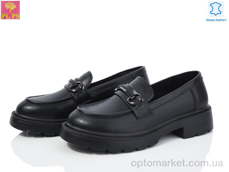 Купить Туфлі жіночі R035-1 PLPS чорний, фото 1