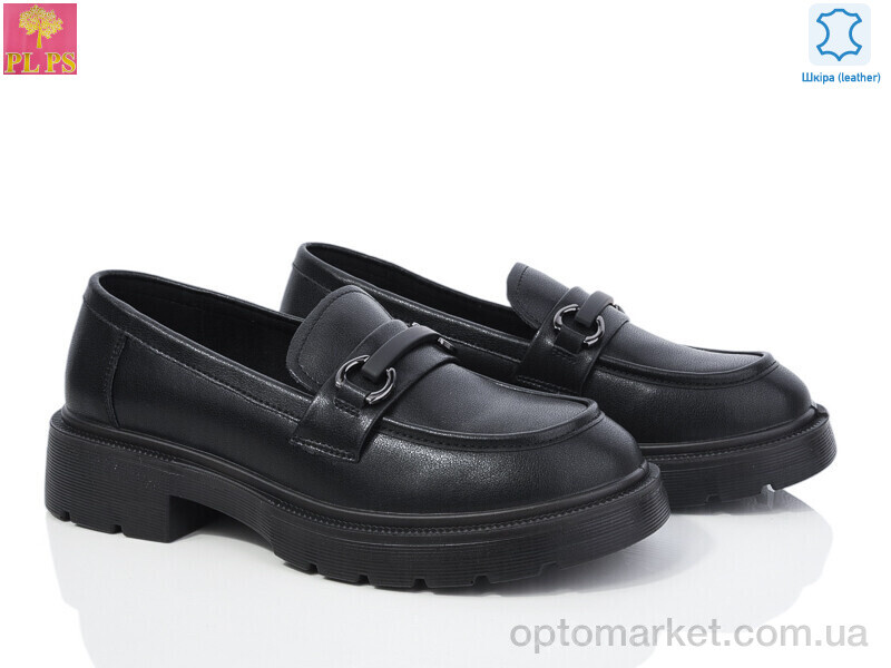 Купить Туфлі жіночі R037-1 PLPS чорний, фото 1