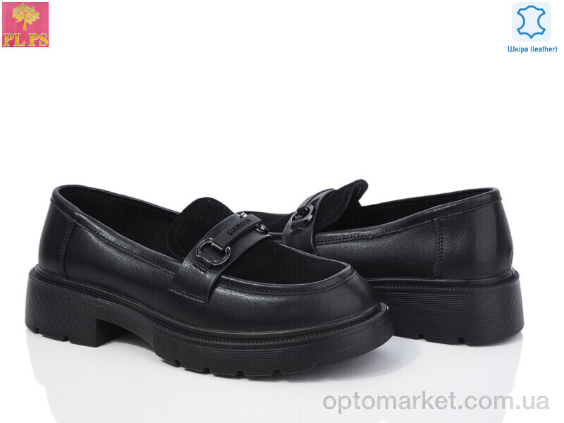 Купить Туфлі жіночі R042-1 PLPS чорний, фото 1