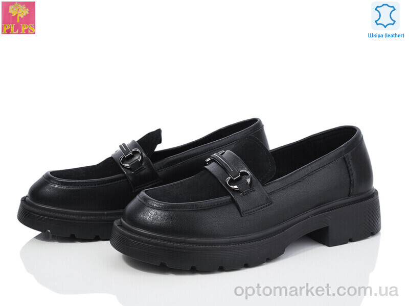 Купить Туфлі жіночі R046-1 PLPS чорний, фото 1