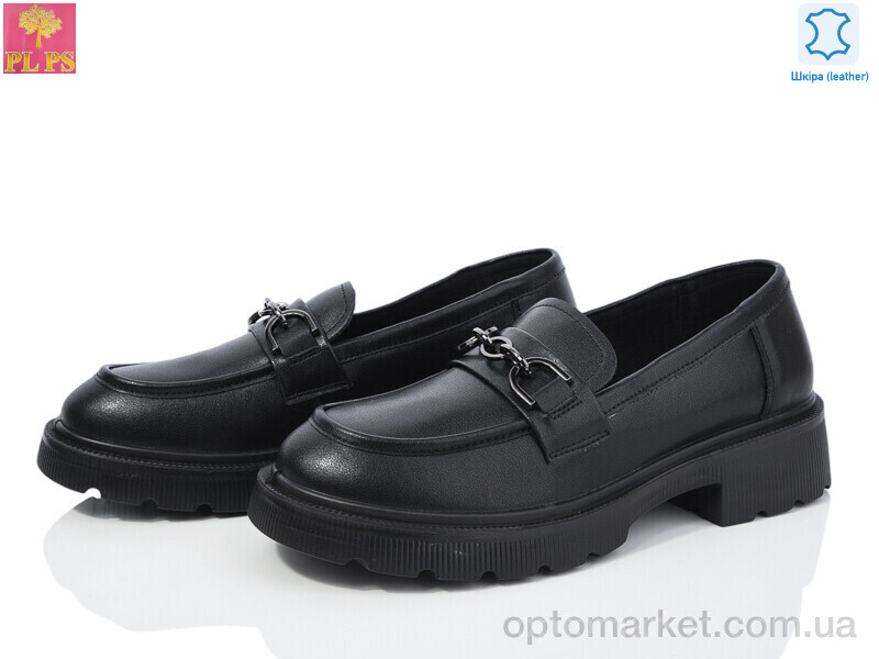 Купить Туфлі жіночі R047-1 PLPS чорний, фото 1
