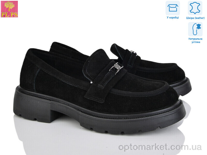 Купить Туфлі жіночі R078-2 PLPS чорний, фото 1