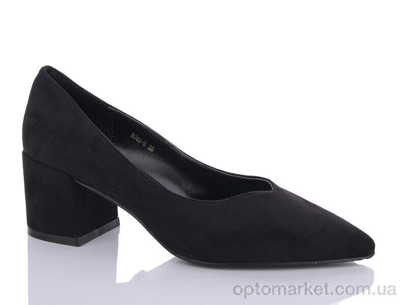 Купить Туфлі жіночі R089-6 Lino Marano чорний, фото 1