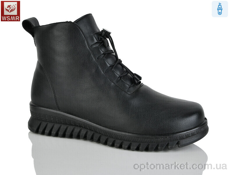 Купить Черевики жіночі R103 WSMR чорний, фото 1