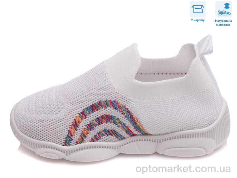 Купить Сліпони дитячі R107850306 Weestep білий, фото 2