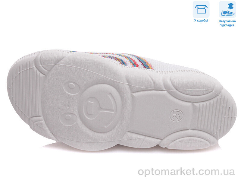 Купить Сліпони дитячі R107850306 Weestep білий, фото 3