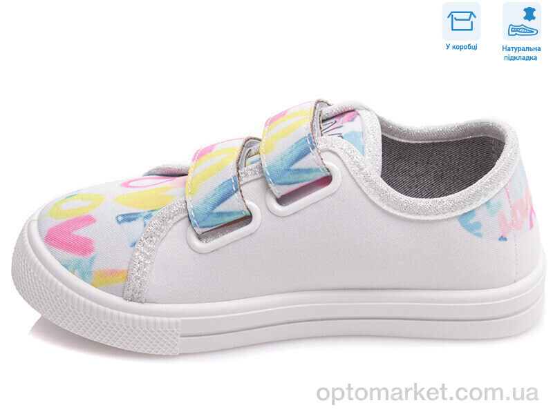 Купить Кеди дитячі R107850436 Weestep білий, фото 2