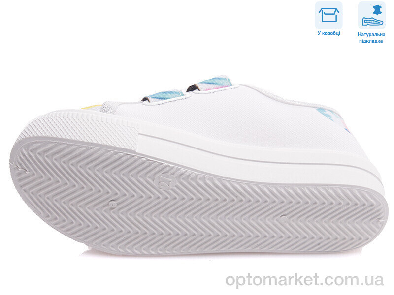 Купить Кеди дитячі R107850436 Weestep білий, фото 3