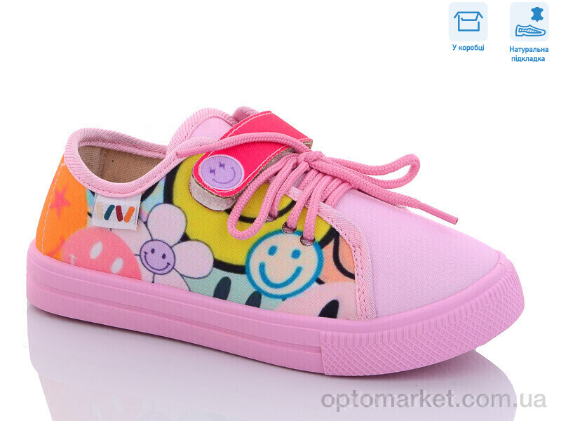 Купить Кеди дитячі R107850526 Weestep рожевий, фото 1