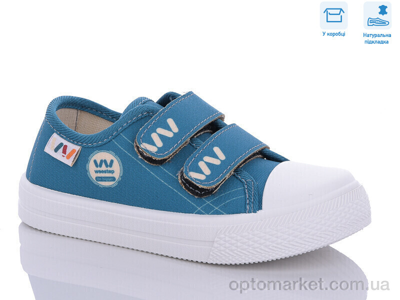 Купить Кеди дитячі R107850545 Weestep синій, фото 1