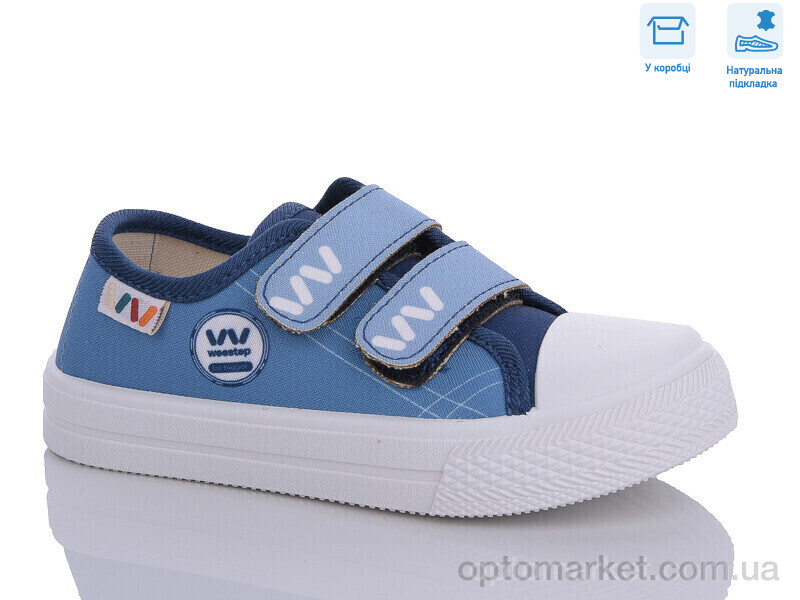 Купить Кеди дитячі R107850553 Weestep синій, фото 1