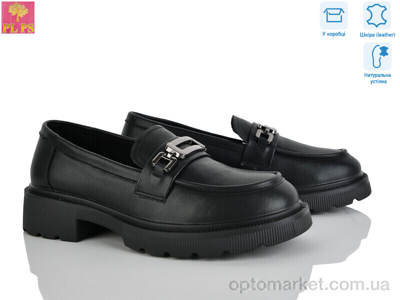 Купить Туфлі жіночі R131-1 PLPS чорний, фото 1