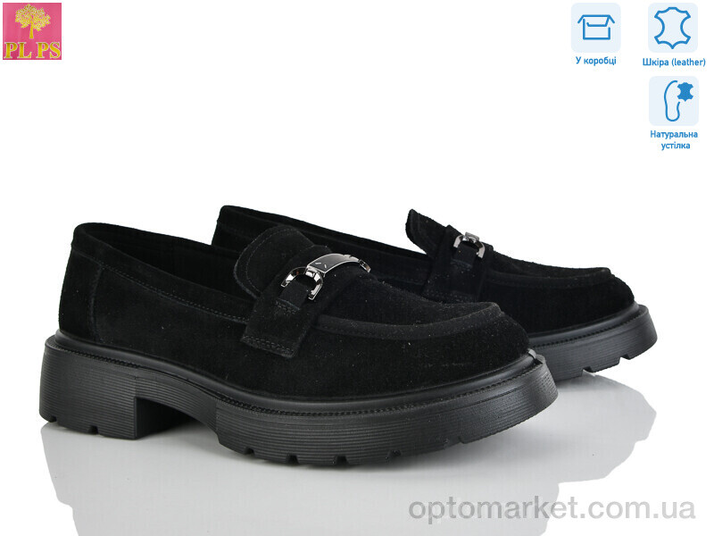 Купить Туфлі жіночі R137-2 PLPS чорний, фото 1