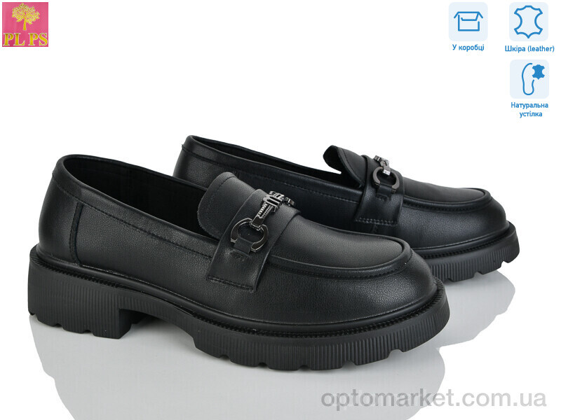 Купить Туфлі жіночі R138-1 PLPS чорний, фото 1