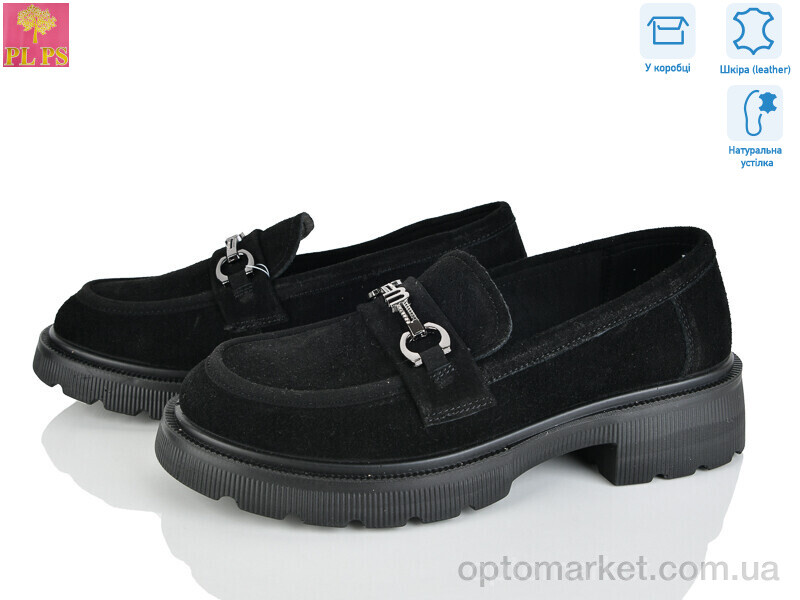 Купить Туфлі жіночі R138-2 PLPS чорний, фото 1