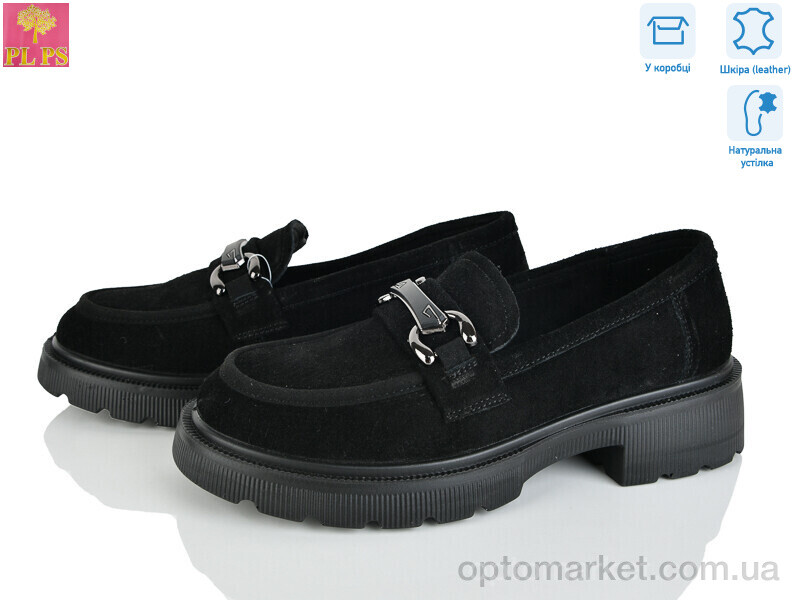 Купить Туфлі жіночі R139-2 PLPS чорний, фото 1