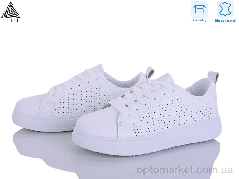 Купить Кросівки жіночі R140 шкіра Stilli білий, фото 1