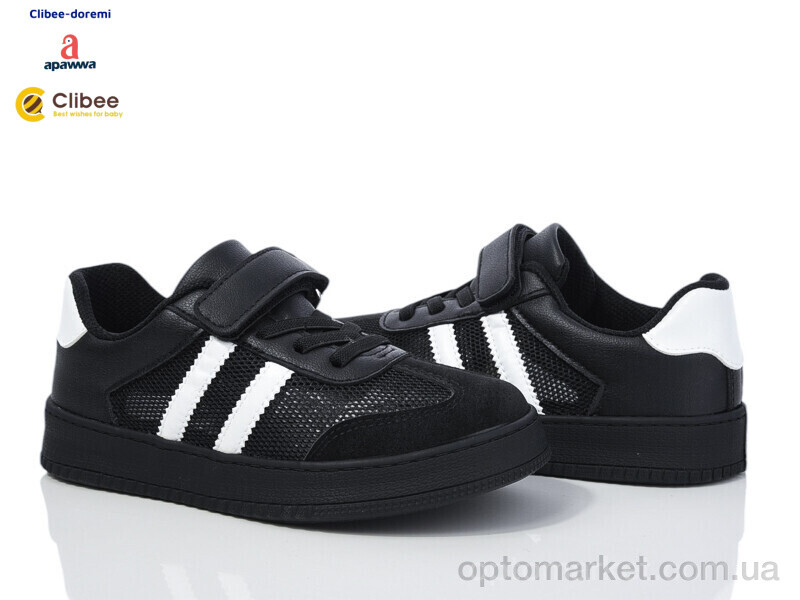 Купить Кросівки дитячі R1416 black Apawwa чорний, фото 1