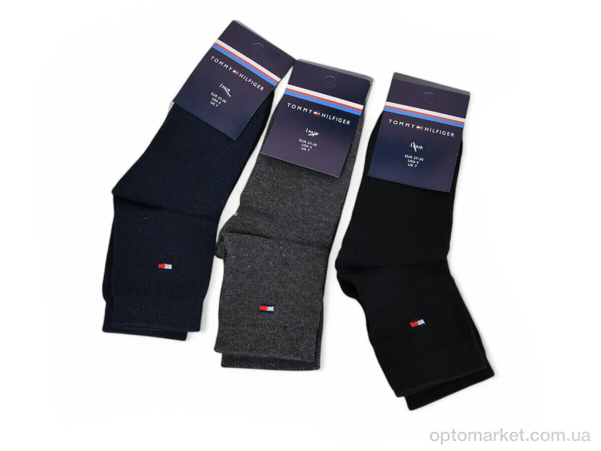 Купить Шкарпетки дитячі R175 (02096) mix black,navy,grey T.mmy hilfiger мікс, фото 2
