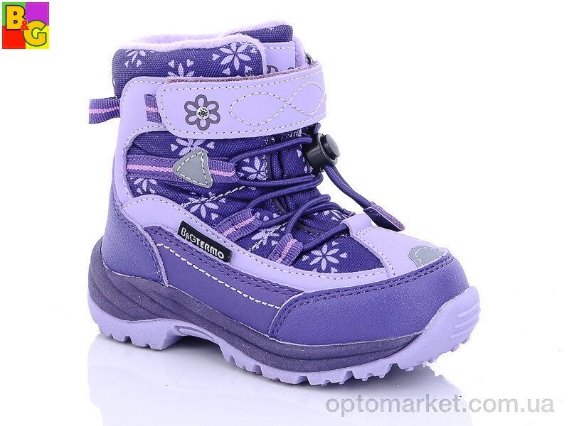 Купить Термо взуття дитячі R20-207 B&G фіолетовий, фото 1