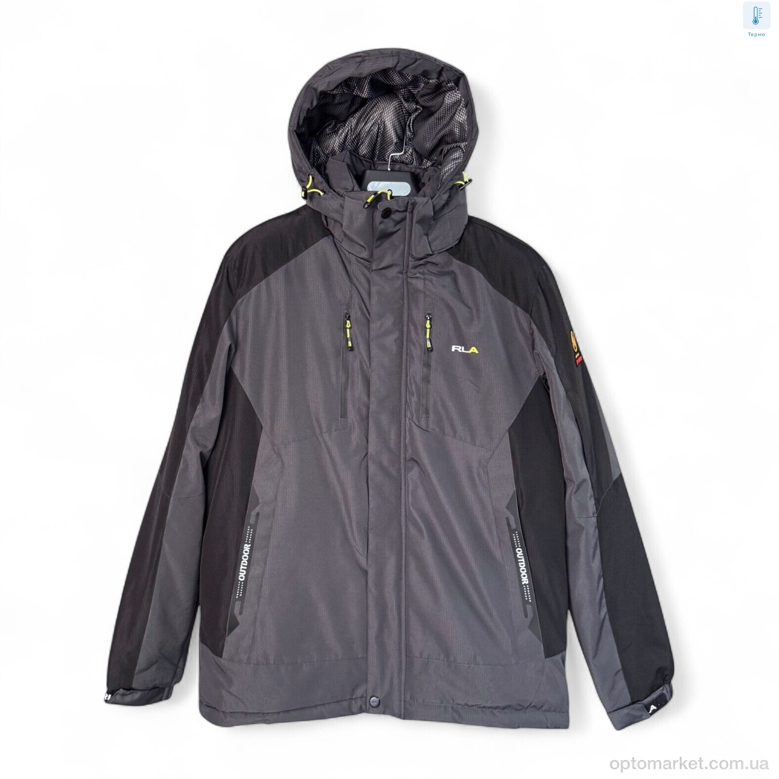 Купить Куртка чоловічі R25005-8 grey RLA сірий, фото 1