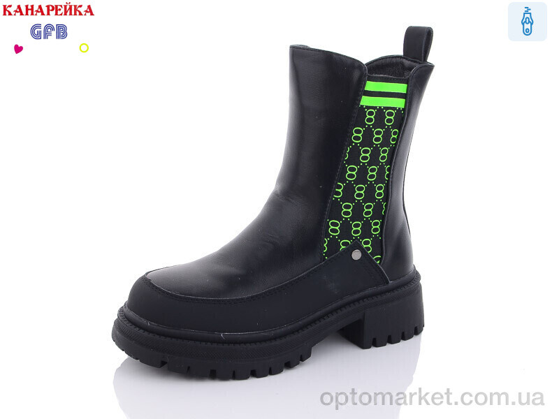 Купить Черевики дитячі R3355-2 GFB-Канарейка чорний, фото 1
