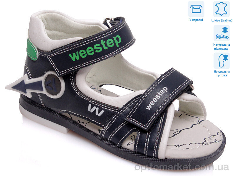 Купить Сандалі дитячі R526060106 DB Weestep синій, фото 1