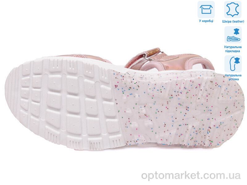 Купить Босоніжки дитячі R539051028 P Weestep рожевий, фото 3