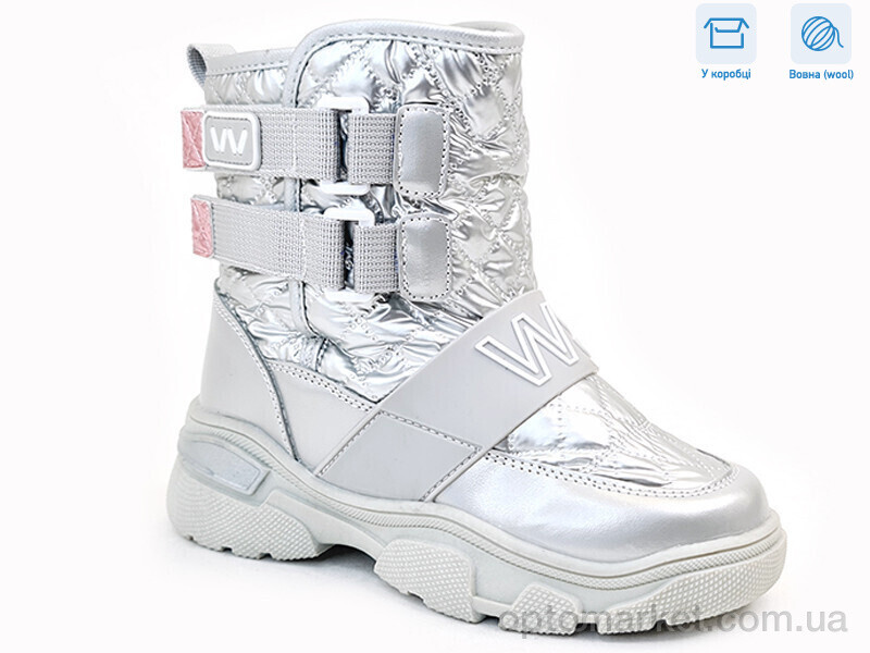 Купить Дутики дитячі R559668133 S Weestep срібний, фото 1