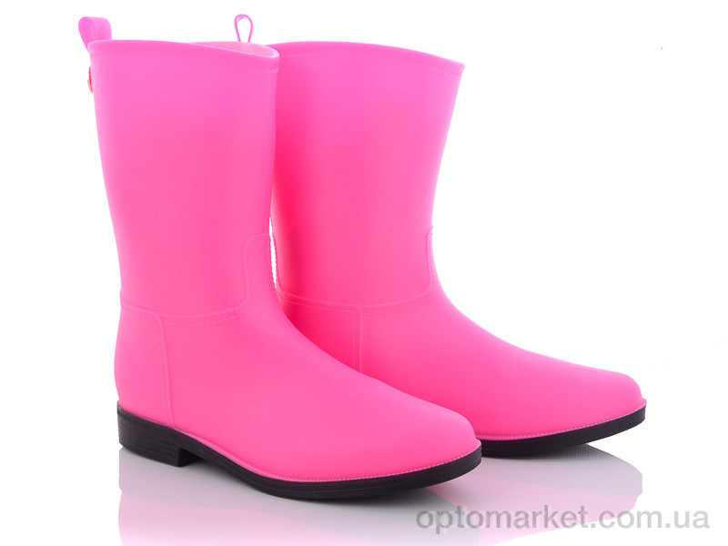 Купить Гумове взуття жіночі R608P роз.высокие rainy show рожевий, фото 1