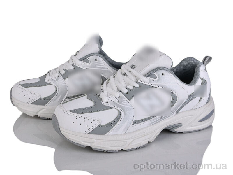 Купить Кросівки жіночі R676-3 N.w balance білий, фото 1