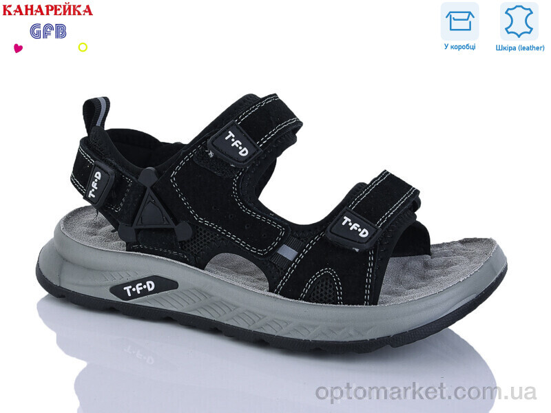 Купить Сандалі дитячі R823-1 T.F.D. чорний, фото 1