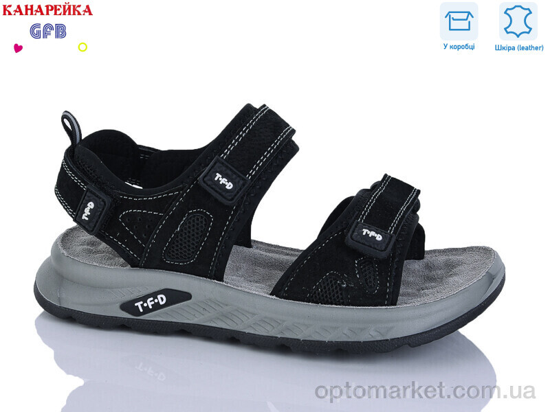 Купить Сандалі дитячі R826-1 T.F.D. чорний, фото 1
