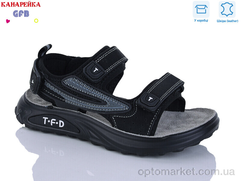 Купить Сандалі дитячі R827-1 T.F.D. чорний, фото 1