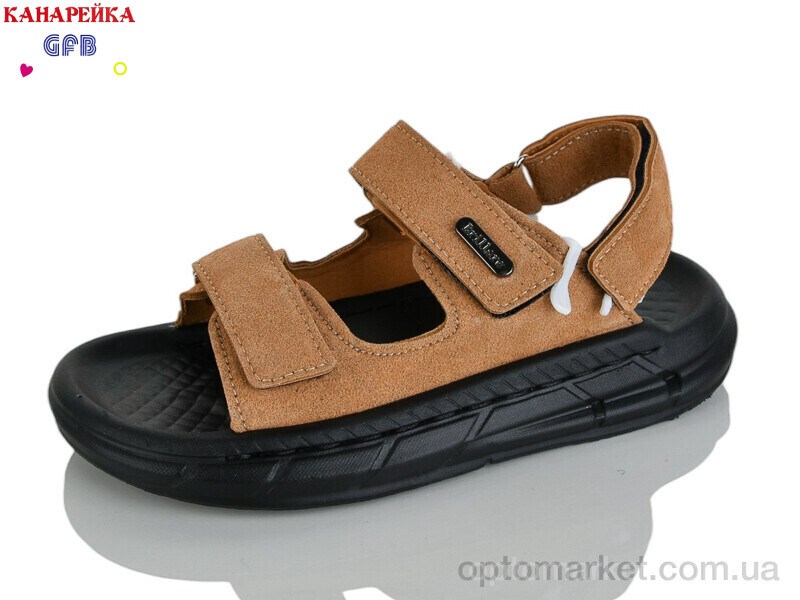 Купить Сандалі дитячі R83-4 GFB-Канарейка коричневий, фото 1