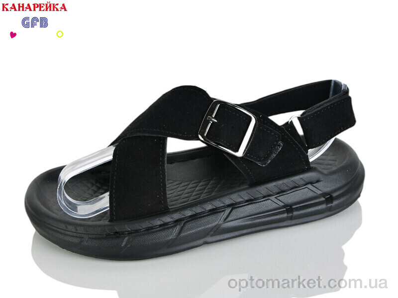 Купить Сандалі дитячі R85-1 GFB-Канарейка чорний, фото 1