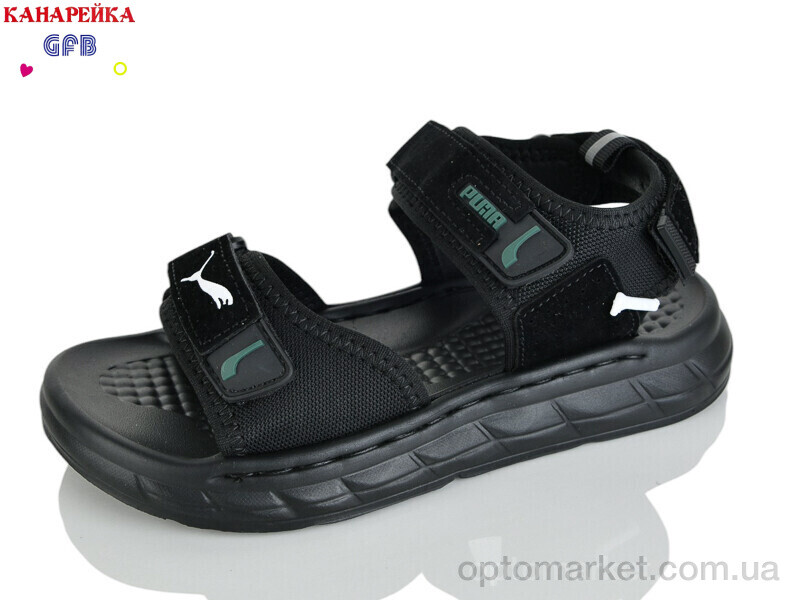 Купить Сандалі дитячі R86-1 GFB-Канарейка чорний, фото 1