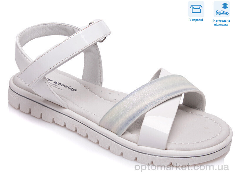 Купить Босоніжки дитячі R902161051 W Weestep білий, фото 1