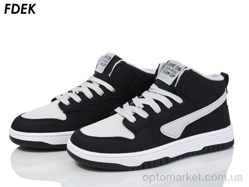 Купить Кросівки унісекс R9060-1 Fdek чорний, фото 1
