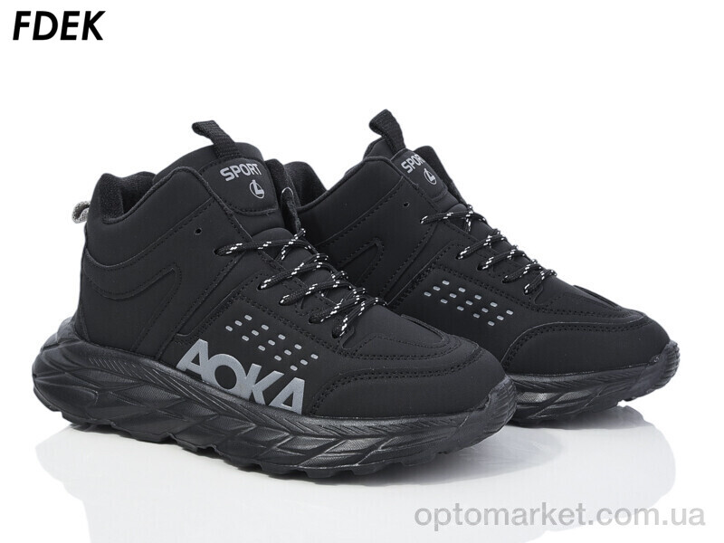 Купить Кросівки дитячі R9061-1 Fdek чорний, фото 1