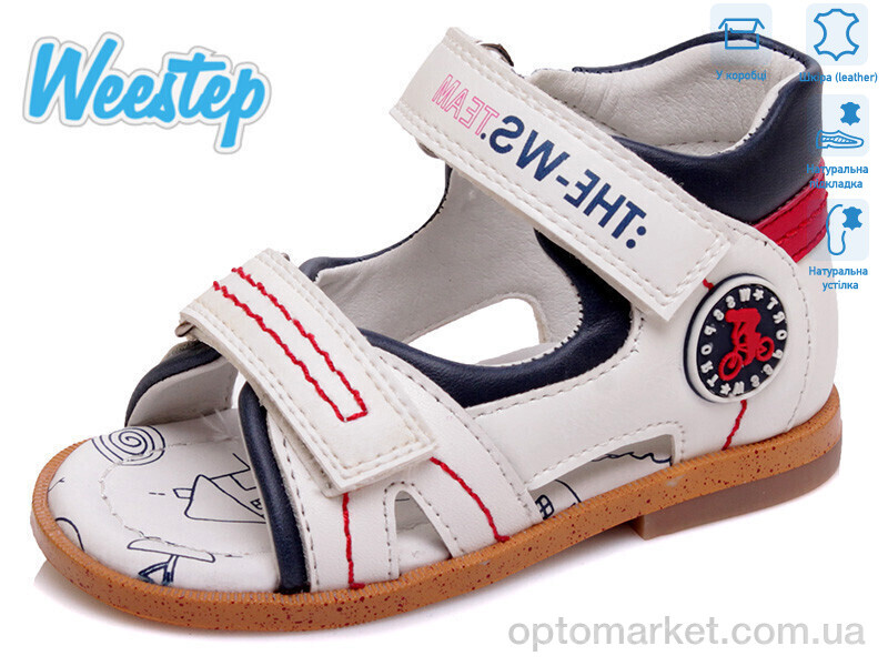 Купить Сандалі дитячі R911750075 W Weestep білий, фото 1