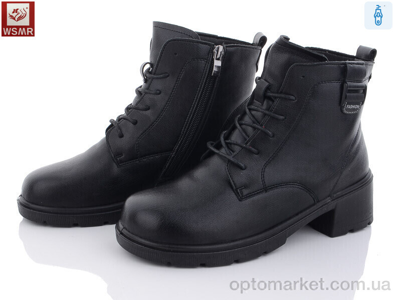 Купить Черевики жіночі R98 WSMR чорний, фото 1