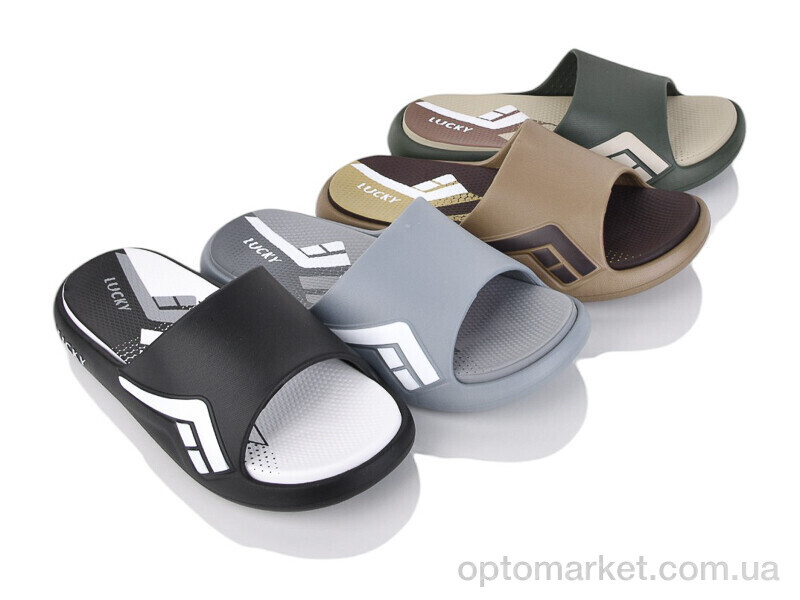 Купить Шльопанці чоловічі RC52A mix Lucky мікс, фото 1