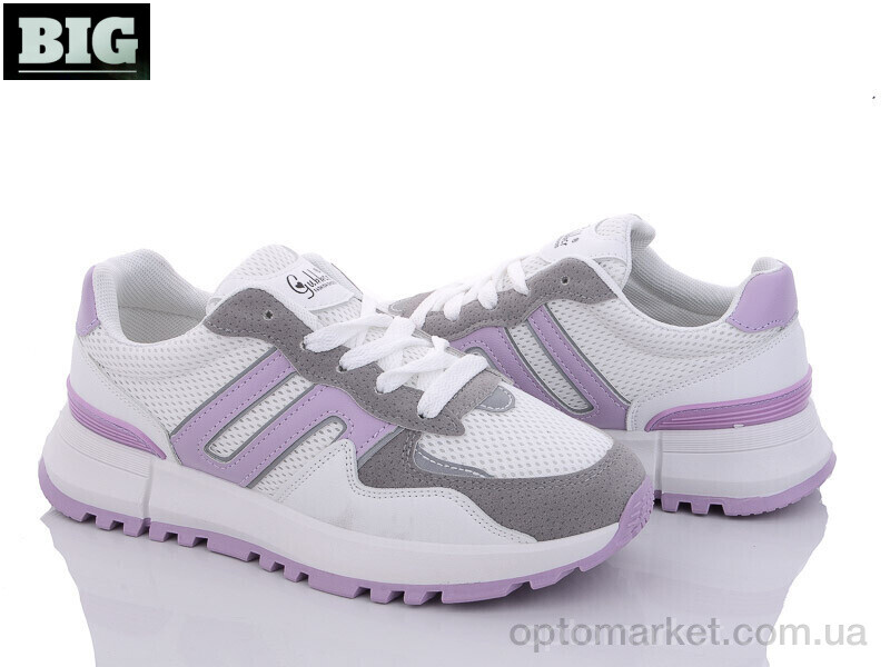 Купить Кросівки жіночі RF008 світловідбивач Gukker білий, фото 1