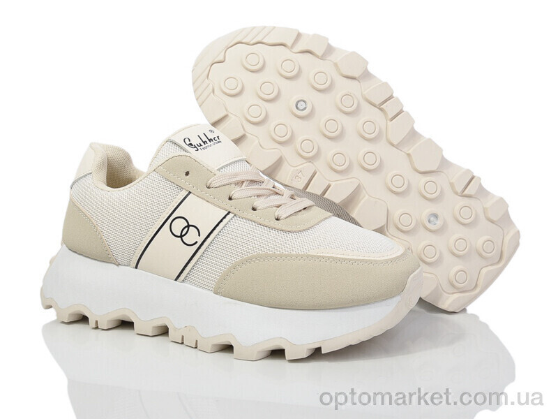 Купить Кросівки жіночі RF1640 beige Gukkcr бежевий, фото 1